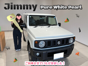 ジムニーをご納車いたしました！